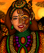 VIVA™ DIY Painting By Numbers - African Woman(16"x20" / 40x50cm)